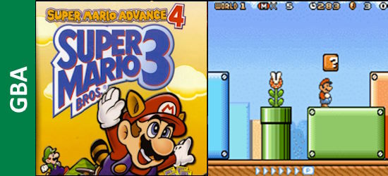 Super Mario Advance 4 - Super Mario Bros 3
