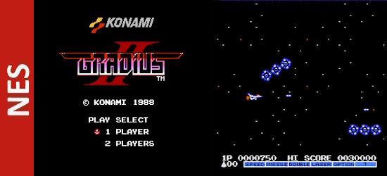 Gradius 2 для NES скачать или играть Онлайн - GameROMs ️