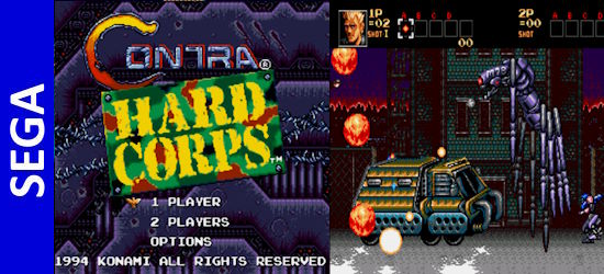 Contra: Hard Corps (Probotector) Для Sega Скачать Или Играть.